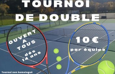 Tournoi de double pendant l’été 2023