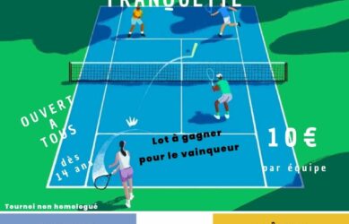 Tournois de doubles estivaux « à La Bonne Franquette » 2024