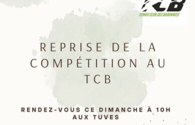 Retour du championnat mixte par équipe +35ans